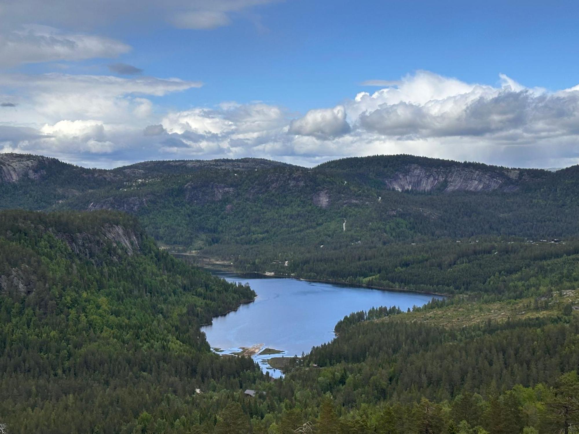 Modern Northern Lights Cabin Drangedal Eksteriør billede